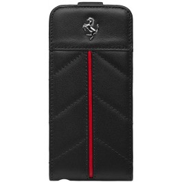 CG Mobile Ferrari Leather Flap Case for iPhone 5 (FECFFL5B)