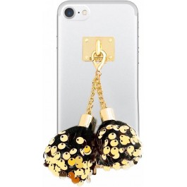 DDPOP Spangle Ball case iPhone 7 Black/Gold