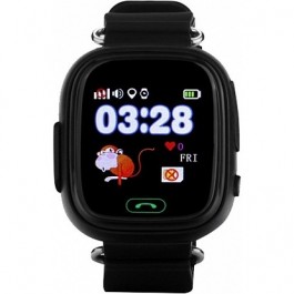 UWatch Q90 Kid smart watch Black