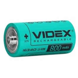 VIDEX 16340 123 800mA Li-ion без защиты (23809)