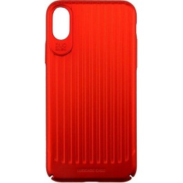 USAMS Trunk Series iPhone X Red (IPXLXX05)