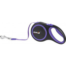 AnimAll Поводок-Рулетка Для Собак Весом До 50 Кг, 5 М, Фиолетовый (60704)