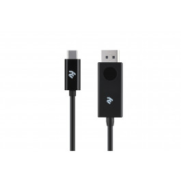 2E USB-C - DisplayPort 1m Black (2E-W1402)