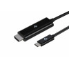 2E USB-C - HDMI 1.8m Black (2E-W1706) - зображення 2