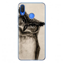 Boxface Silicone Case Huawei P Smart Plus Owl 34912-up591