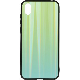 TOTO Aurora Print Glass Case Xiaomi Redmi 7A Green