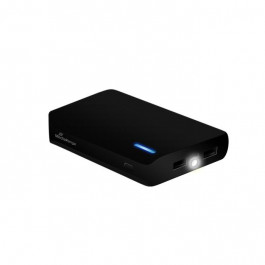 MediaRange Mobile Charger Powerbank 8800 mAh with dual USB output and built-in torch (MR752)
