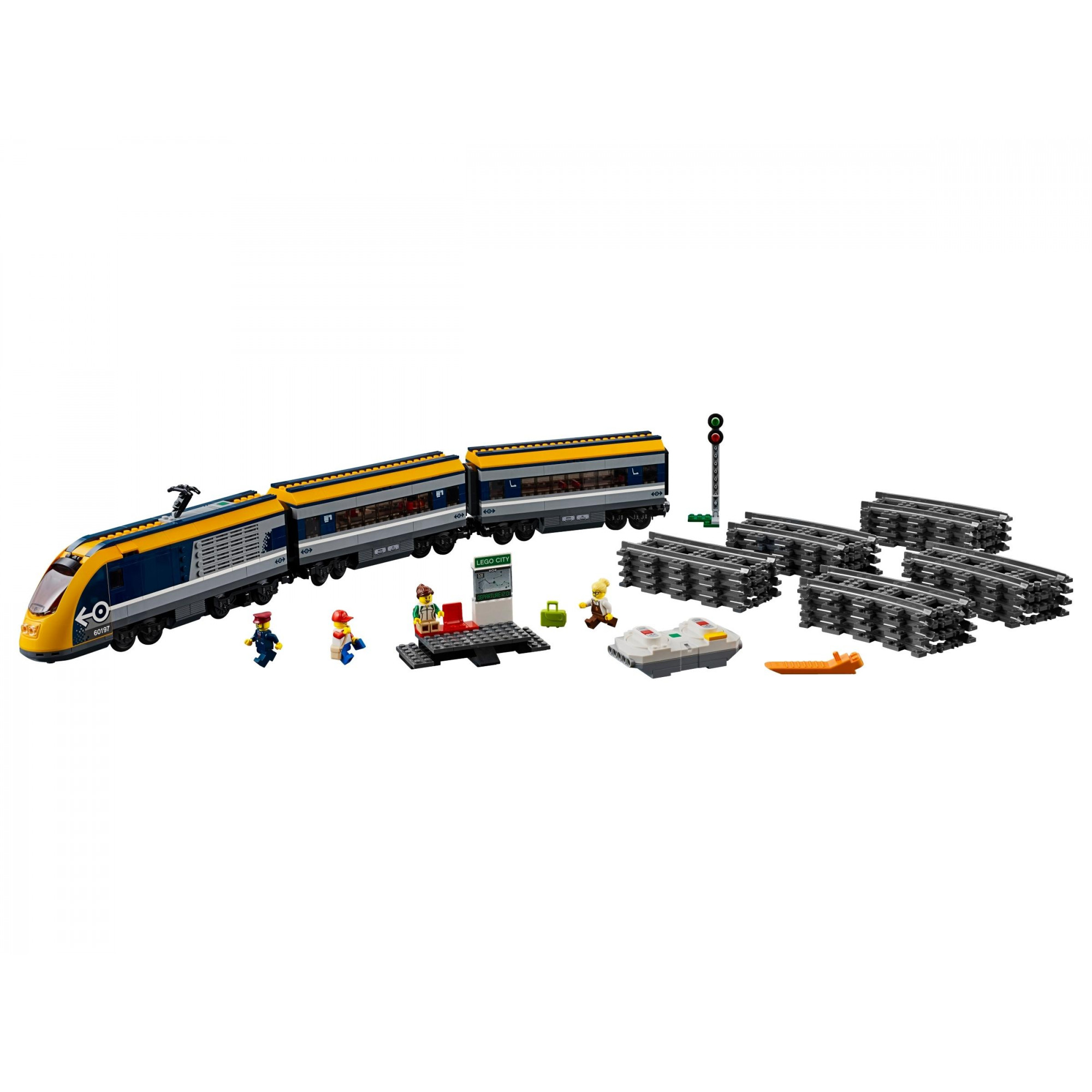 LEGO City Пасажирский поезд (60197) - зображення 1