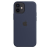 Apple iPhone 12 mini Silicone Case with MagSafe - Deep Navy (MHKU3) - зображення 2
