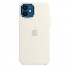 Apple iPhone 12/12 Pro Silicone Case with MagSafe - White (MHL53)