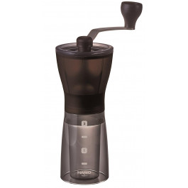 HARIO Ceramic Coffee Mill Mini-Slim + (MSS-1DTB)