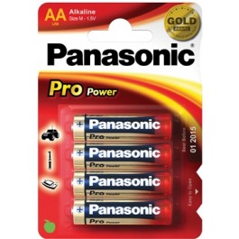 Panasonic AA bat Alkaline 4шт Pro Power (LR6XEG/4BP)