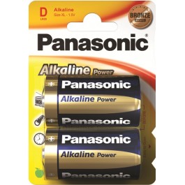 Panasonic D bat Alkaline 2шт Alkaline Power (LR20REB/2BP)