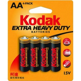 Kodak AA bat Carbon-Zinc 4шт Extra Heavy Duty 30951044