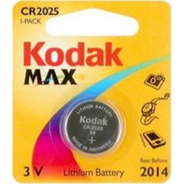 Kodak CR-2025 bat(3B) Lithium 1шт MAX