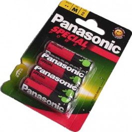 Panasonic AAA bat Carbon-Zinc 4шт Special (R03REL/4BP)