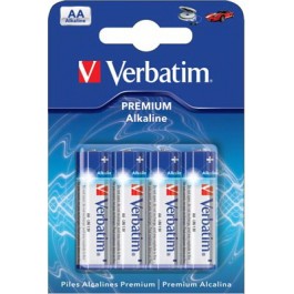 Verbatim AA bat Alkaline 4шт (49921)