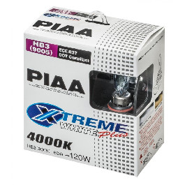 PIAA Xtreme White Plus HB3 4000K