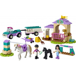 LEGO Friends Тренировка лошади и прицеп для перевозки (41441)