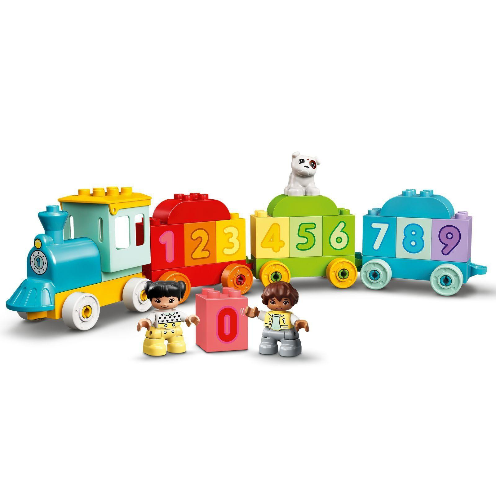 LEGO Duplo Поезд с цифрами — учимся считать (10954) - зображення 1