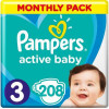 Pampers Active Baby Midi 3 208 шт - зображення 1