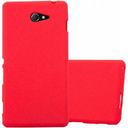 Celebrity Silicon Case Sony Xperia M2 red