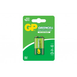 GP Batteries Krona bat Carbon-Zinc 1шт Greencell (1604G-U1)