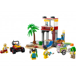 LEGO City Пост спасателей на пляже (60328)