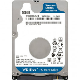 WD Blue 2.5" 500 GB (WD5000LPZX)