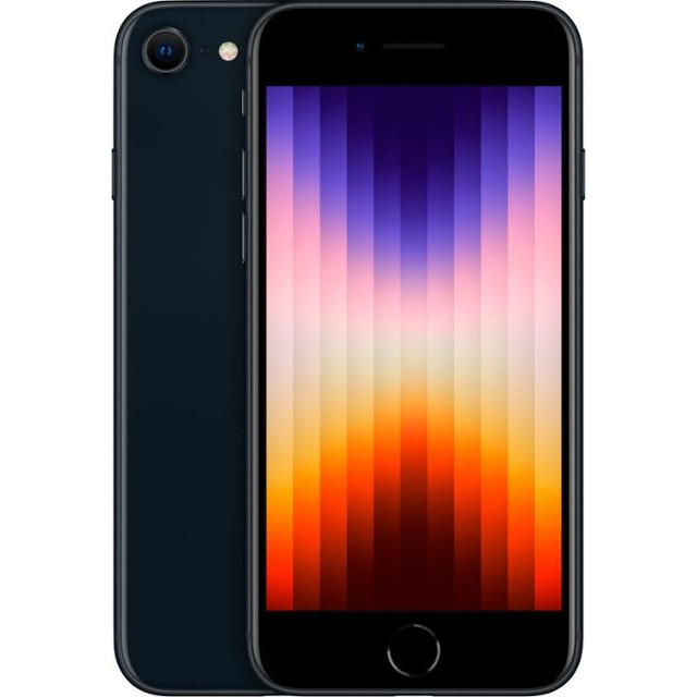 Apple iPhone SE 2022 128GB Midnight (MMX83) - зображення 1