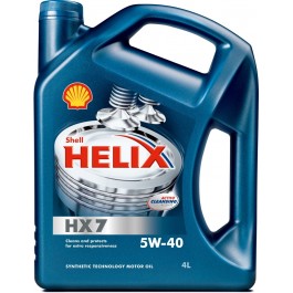 Shell Helix HX7 5W-40 4 л
