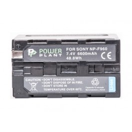 PowerPlant Aккумулятор для LED NP-F960 (6600 mAh) - DV00DV1367