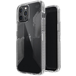 Speck iPhone 12 Pro Max Presidio Perfect-Clear with Grips Case Clear (1385065085)