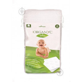Corman Organyc Ватные диски Sweet Caress Baby Cotton Nursing Pads 60 шт. (мягкая) (8016867001267)