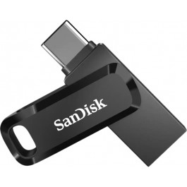 SanDisk 256 GB Ultra Dual Drive Go USB 3.0/Type-C Black (SDDDC3-256G-G46)