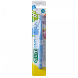 G.U.M Toothbrush Зубная щетка для детей от 0- 2-х лет  BABY MONSTER