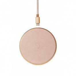 DECODED Wireless Fast Charger Leather Pad 10W Gold Metal/Rose (D9WC2GDRE)