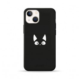 Pump Silicone Minimalistic Case for iPhone 13 - Funny Cat (PMSLMN13-1/241)