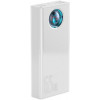 Baseus Amblight Digital Display Quick Charge 65W 30000mAh White (PPLG-A02, PPLG000102) - зображення 2