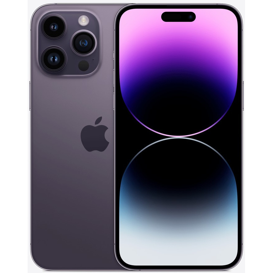 Apple iPhone 14 Pro Max 128GB eSIM Deep Purple (MQ8R3) - зображення 1