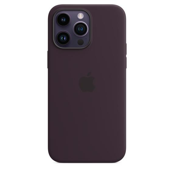 Apple iPhone 14 Pro Max Silicone Case with MagSafe - Elderberry (MPTX3) - зображення 1