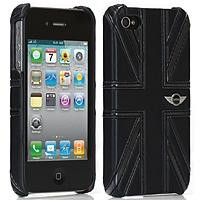 CG Mobile Mini Cooper iPhone 4 Union Jack Black (MNHLP4UJBL)
