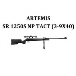 Artemis Airgun SR1250S NP Tact (3-9x40)