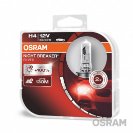 Osram H4 Night Breaker Silver 12V 60/55W (64193NBS-HCB)