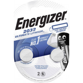 Energizer CR-2032 bat(3B) Lithium 2шт Ultimate (7638900423006)