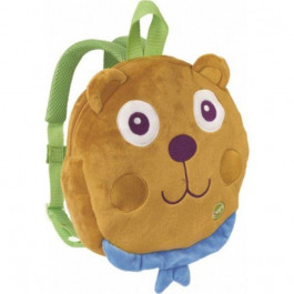Oops Цветной мягкий рюкзак  Bear 3D для детей от 18м+ 23x23x6 Коричневый 30006.11