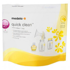Medela Пакет для паровой стерилизации Quick Clean Microwave Bags, 1 шт (008.0391)