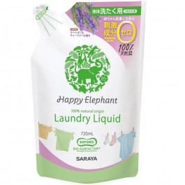 Happy Elephant Гіпоалергенна рідина для прання 720 мл (4973512260841)