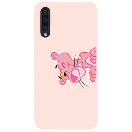 TOTO Matt TPU 2mm Print Case Samsung Galaxy A30s/A50/A50s #54 Pink Pantera Sand pink (F_95056)