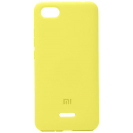 TOTO Silicone Case Xiaomi Redmi 6 Lemon Yellow (F_100318)